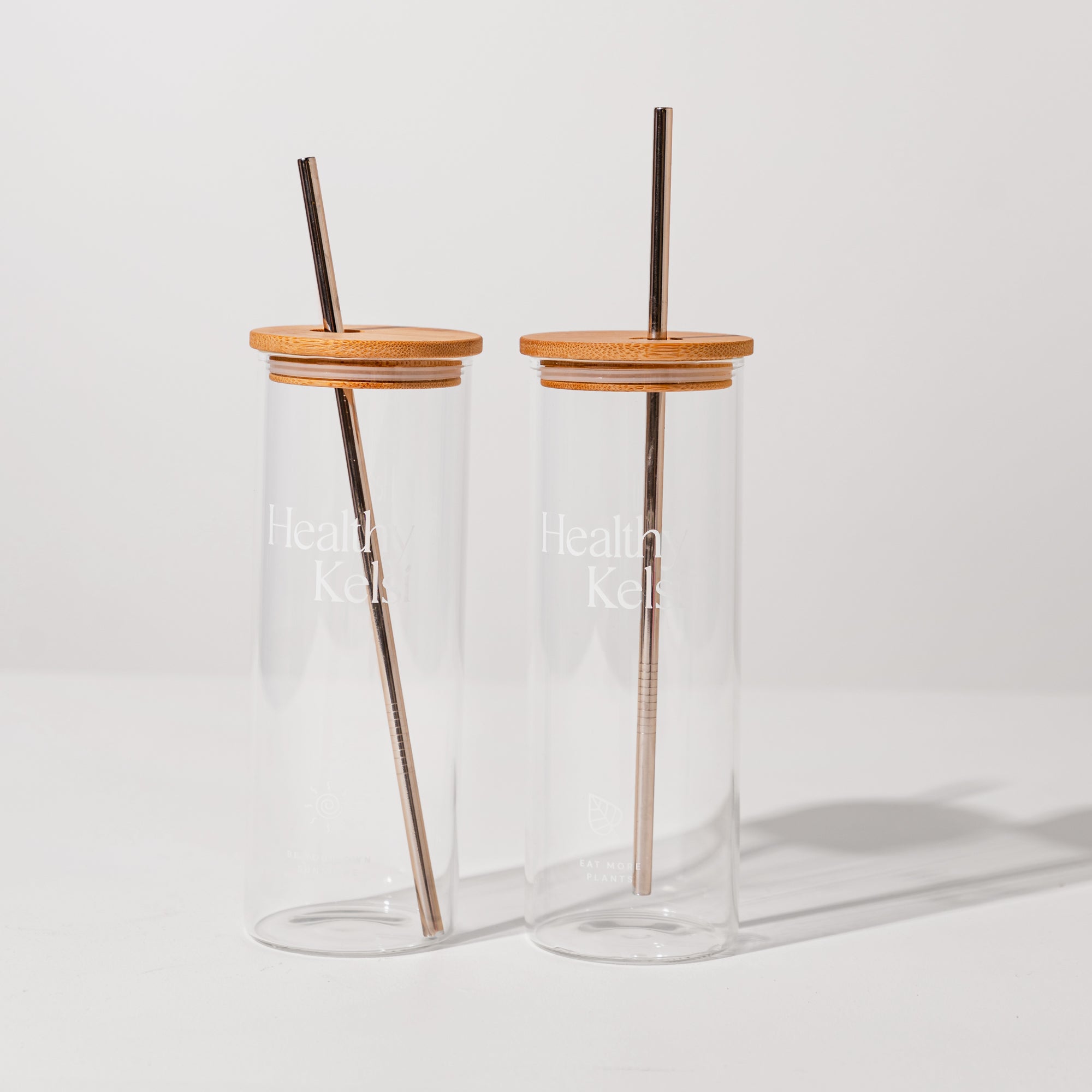 "Eat More Plants" Smoothie Tumbler